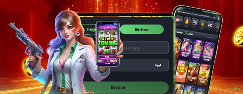 Ganhar e sacar na wow55